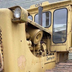 Caterpillar D8H Dozer with Scraper Box
