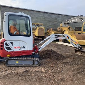 Takeuchi TB216 Mini Excavator, 2019 - POA