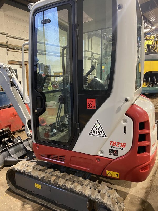 Takeuchi TB216 Mini Excavator, 2019 - POA - Image 5